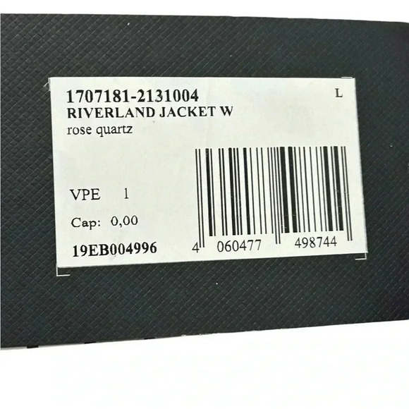 Jack Wolfskin Jacket Womens Riverland Pink Rose Quartz Large NWT - Picture 5 of 15